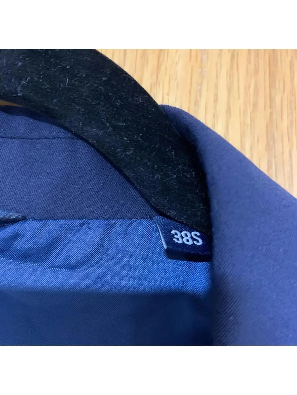 Nautica Modern Fit Bi-Stretch Navy Blue Suit Jacket - Size 38S
